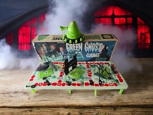Vintage 1965 Transogram Green Ghost Game Luminous Mostly Complete Original Box - Picture 1 of 13
