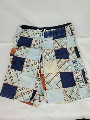 KIRRA CUADROS HOMBRE BOARDSHORTS TRAJE DE BAÑO/BAÑADOR NUEVO $40 Foto 1 de 2