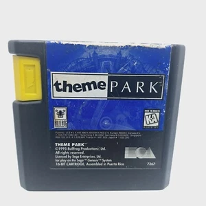 Theme Park (Sega Genesis, 1995) Cartridge Only Tested Working - Picture 1 of 4