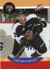 2014/15 Vancouver Giants - CARTER POPOFF [Deggendorfer SC] Germany3