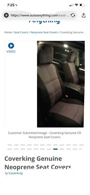 Fundas de asiento traseras de neopreno cubiertas nuevas para Jeep Grand Cherokee Overland 2018. Foto 1 de 4