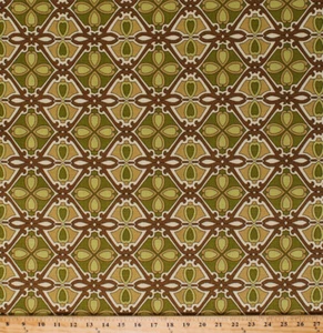 Tela Tommy Bahama Drift Away Tropic Diamonds verde interior/exterior por D795.26 - Imagen 1 de 1