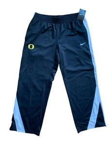 Nike Oregon Ducks pantaloni riscaldanti sportivi neri franchising da donna taglia large nuovi - Foto 1 di 4