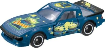 Disney Tomica Collection D-19 Mazda Savanna RX7 Racing Little Green Men - Image 1 of 3