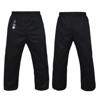 Pantalones Morgan Sports Yamasaki Gi Artes Marciales - 10oz - Negros - Tallas Niños y Adultos Foto 1 de 4