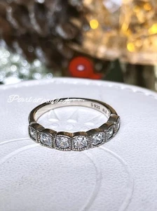 Authentic Pandora Alluring Cushion Cz Ring In Gift Box Ring 50 Size 5 - Picture 1 of 1