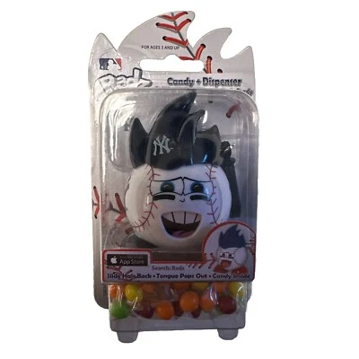 New York Yankees Radz Candy Dispenser by Radz Brands. New Official MLB. Keychain - Image 1 of 4