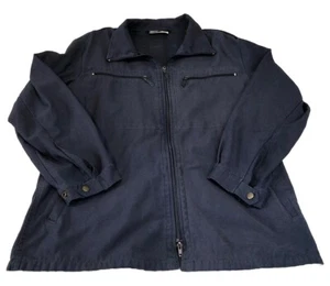 Schwarz Passau Vintage German Military Jacket Navy Blue - Picture 1 of 8