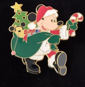 WDW - Mickey Santa 2001 Light-Up Pin - Picture 1 of 2