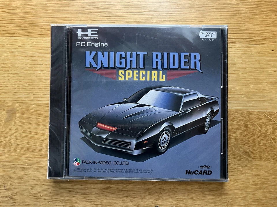 BRAND NEW Knight Rider Special JPN PC Engine CoreGrafx TurboGrafx Turbo Duo - Image 1 of 4