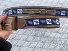 Tennessee Titans Genuine Leather Pro Ribbon belt size 34