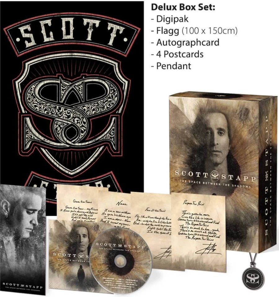 Scott Stapp ( Creed ) - The Space between the shadows Digi CD SIGNED + Merch NEU - Bild 1 von 1