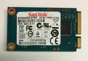 16GB mSATA SSD mixed brands - Afbeelding 1 van 3
