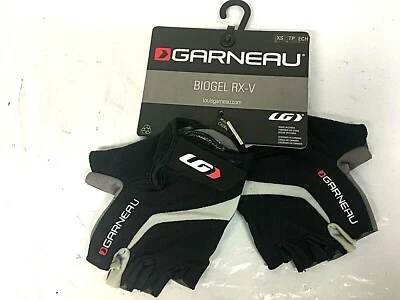Louis Garneau Men's Biogel RX-V Cycling Gloves, Black, Size XS - Image 1 of 2