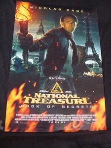 NATIONAL TREASURE 2 BOOK OF SECRETS movie poster Nicolas Cage Original DS One s - Picture 1 of 3