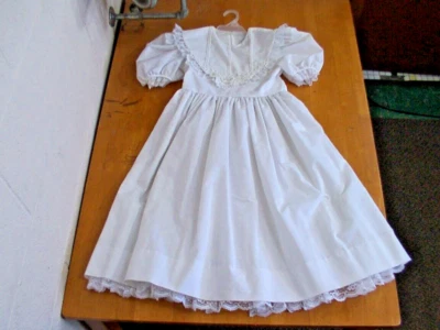 Vestido Jayne Copeland Comunión, Boda, Retrato Mangas Abullonadas y Cuello Babero-Talla 8 Foto 1 de 4