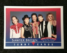 1992 TENNY Super Country Music Trading Cards ~ SAWYER BROWN ~ NM/MT