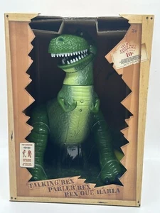 NIB Disney Store Dinosaur Rex Interactive Talking Action Figure Toy Story - Picture 1 of 2