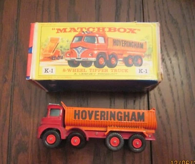1964 Matchbox 8-Wheel Tipper Truck # K-1-2D or # K-1-B MIB - Image 1 of 3