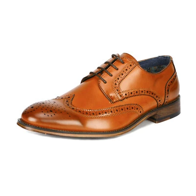 Zapatos de vestir anchos para hombre Zapatos Derby Formales Oxford Zapatos de calce ancho Foto 1 de 4