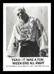 1961 Leaf Spook Stories #142 Yeah-It Was A Fun Week-End All Right EX/MT