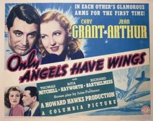 Only Angels Have Wings Cary Grant Jean Arthur Rita Hayworth 11x14 Filmposter - Bild 1 von 1