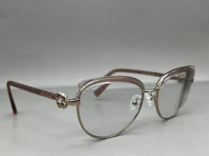 Bvlgari Eyeglasses Frame Cat Eye BV 2233B 2023 Pink Gold/transparent 54-16-140 - Picture 1 of 15