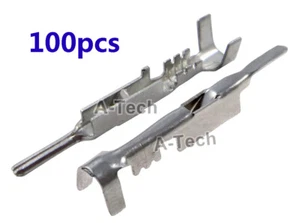 x100pcs METRI-PACK 150 SERIES MALE TERMINAL Pins 18-16 GA. MALE 12045773 - Picture 1 of 1