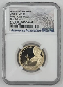 2025 S PROOF ARKANSAS AMERICAN INNOVATION NGC PF 70 🔥FIRST RELEASES🔥 - Picture 1 of 2
