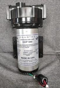 Aquatec DDP 550 Bedarfs-/Förderpumpe 24VDC 3,5GPM 50PSI Made in USA Neu Open Box - Bild 1 von 11