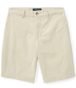 Ralph Lauren GREY Boys Flat-Front Oxford Shorts, US 14 Boys - Picture 1 of 1