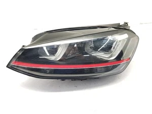 2012-2017 MK7 VOLKSWAGEN GOLF GTI XENON HEADLIGHT & MODULES LH SIDE 5G2941753A - Picture 1 of 12