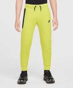 Nike SPORTSWEAR TECH FLEECE JOGGER PANTS PANTS YELLOW Size L FD3287-357 - Picture 1 of 4
