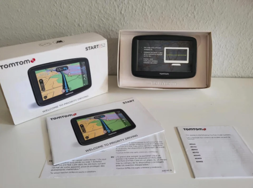 TomTom Start 52 M CE 19 Europa Länder Lifetime 3D Maps Tap & GO GPS XXL Navi NEU - Bild 1 von 1