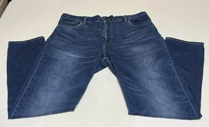 Banana Republic RMD Tapered Blue Jeans Mens 38x32 Stretch - Picture 1 of 11