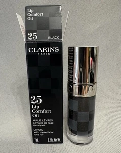 Clarins Lip Comfort Oil 25 NEGRO (pH reactivo) edición limitada talla completa 7 ml - Imagen 1 de 4