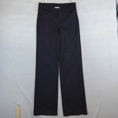 Athleta Ponte Classic Pants Womens 8T Tall Black Stretch Bootcut - Image 1 of 4