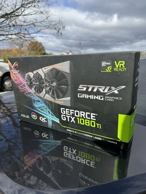 ASUS ROG STRIX GTX 1080 Ti OC Edition – BRAND NEW (Never Used) - Image 1 of 4