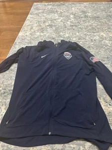 Team USA Basketball Full Zip Warmup Olympic Jacket Size XL - Picture 1 of 5
