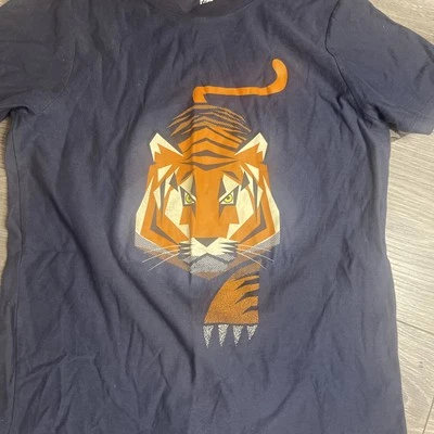 Camiseta Tea Collection Tiger Talla 12 Azul Gris Foto 1 de 4