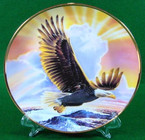 Franklin Mint 8" Plate Waves Of Majesty Mint Condition NB #H5581 Limited    - Bild 1 von 3