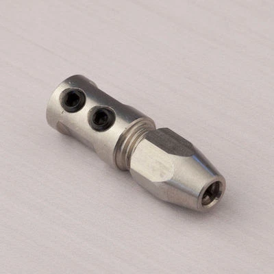 Flex Collet Coupler for 1/8"/4mm/5mm Motor Shaft and 1/8" / 3.18mm Flex Cable RC - Image 1 of 4