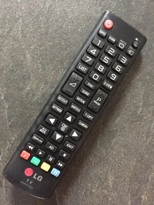 LG AKB73715613 GENUINE REMOTE FULLY STRIPPED CLEANED TESTED & WORKING - Picture 1 of 5