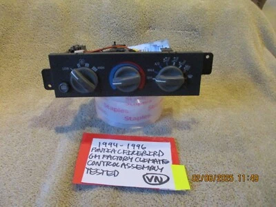 Pontiac Firebird 1994-1996 fábrica OEM conjunto de control de clima probado Foto 1 de 4