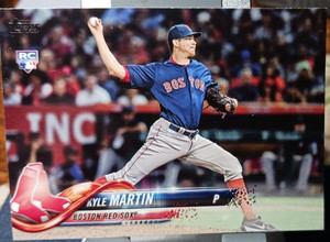 2018 Topps Rookie Update Baseball Card of Kyle Martin US117 (NM) Free Rtns