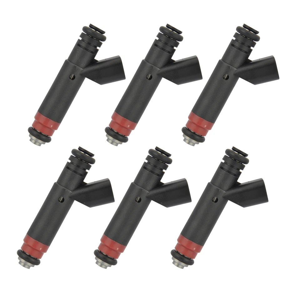 Inyectores de combustible 6 piezas para Jeep Wrangler TJ 2005 2006 4,0 L FJ735 53013690AA Foto 1 de 4