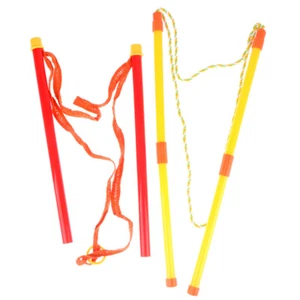 1Set Double Pole Bubble Rope Color Giant Bubble Circle Blowing Bubble Tool> - Zdjęcie 1 z 12