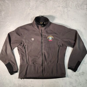 Mountain Hardwear Fleece Jacket Mens XL Gray Sweatshirt Rainier Mountaineering - Picture 1 of 12