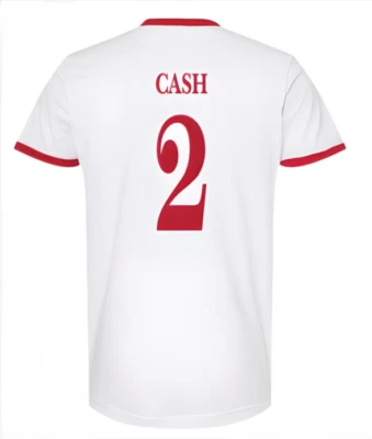 Cash #2 T-Shirt Polska With Eagle Euro 2024 Soccer Poland Jersey Style - Image 1 of 4