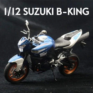 Suzuki B-King 1:12 Scale Model Motorcycle Toy Bike Vehicle Kids Gift Collection - Picture 1 of 11